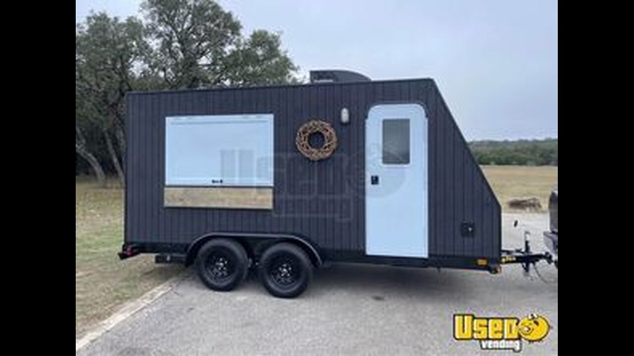 BRAND NEW! 2025 7' x 16' Concession Trailer | Mobile Vending Unit for Sale in Texas!