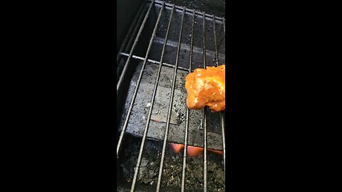 I got the bbq started and cooking for you 😉