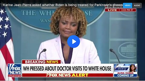 "Jean-Pierre Refutes Claims of Biden Receiving Treatment for Parkinson's Disease"