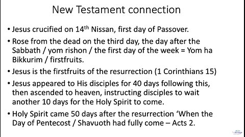 What do the Jewish rabbis dispute about Jesus’ connection with Shavuot?
