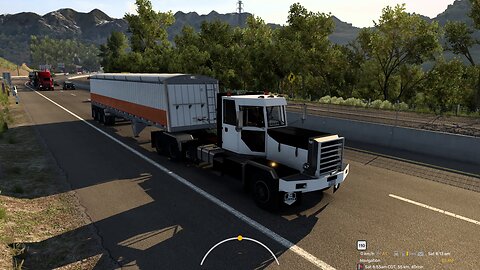 ATS, Downhill 7% grade, Edison L Series, 46 t, regenerative braking