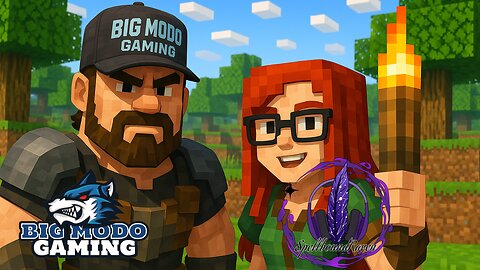 Big Modo’s First Time Back in Minecraft (Xbox) – Collab with Spellbound Raven!