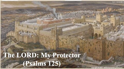 The LORD: My Protector (Psalms 125), a daily Bible study from www.HeartofAShepherd.com.