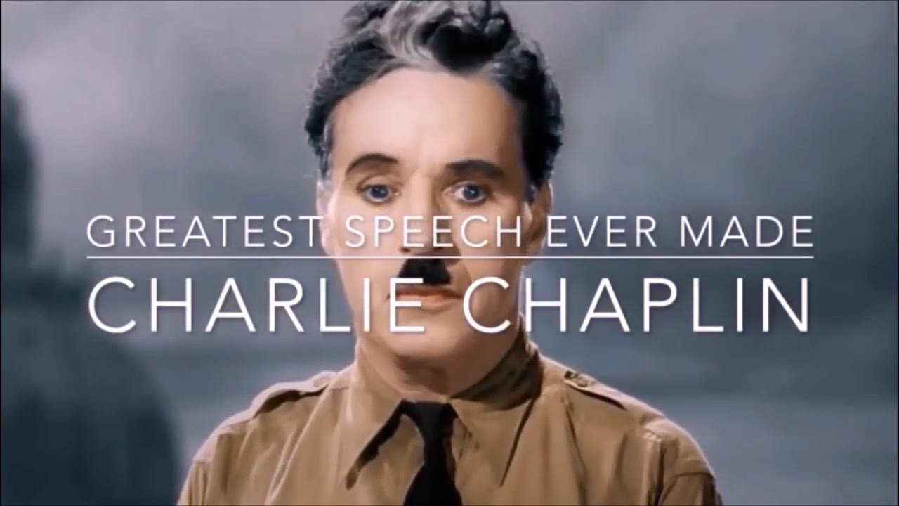 The Great Dictator final speech - Chaplin (1940)