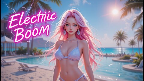 Electric Bloom – Fluxysenpai | K-Pop x Dream Electro Fusion (Korean-English Lyric Video)