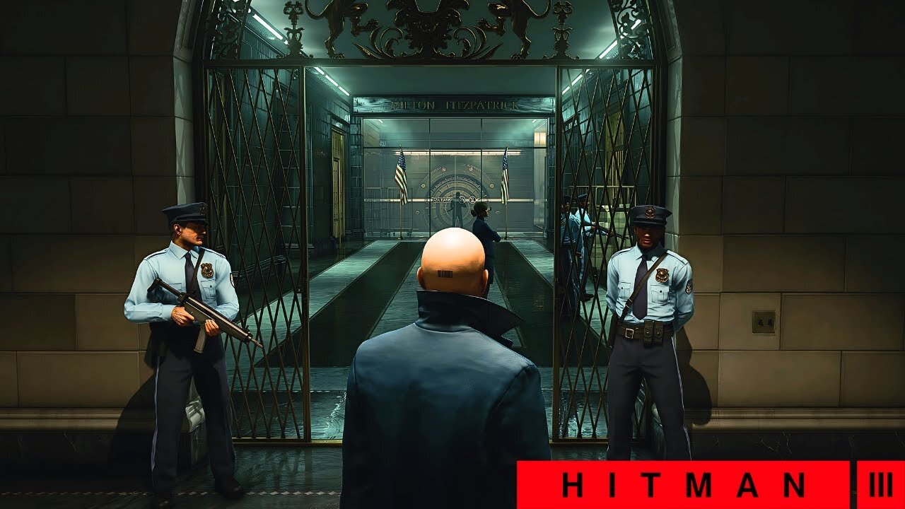 Hitman 3 – The Bank Job Heist in New York | Ultra Graphics Gameplay (No Commentary)