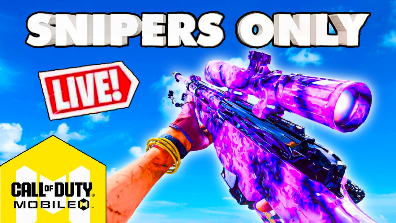 Call of Duty Mobile: Snipers Only Challenge!