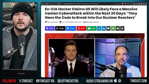 Former CIA Hacker WARNS, Iran WILL Cyber Attack The US Within 30 Days, This Could Be The CYBER 9 11