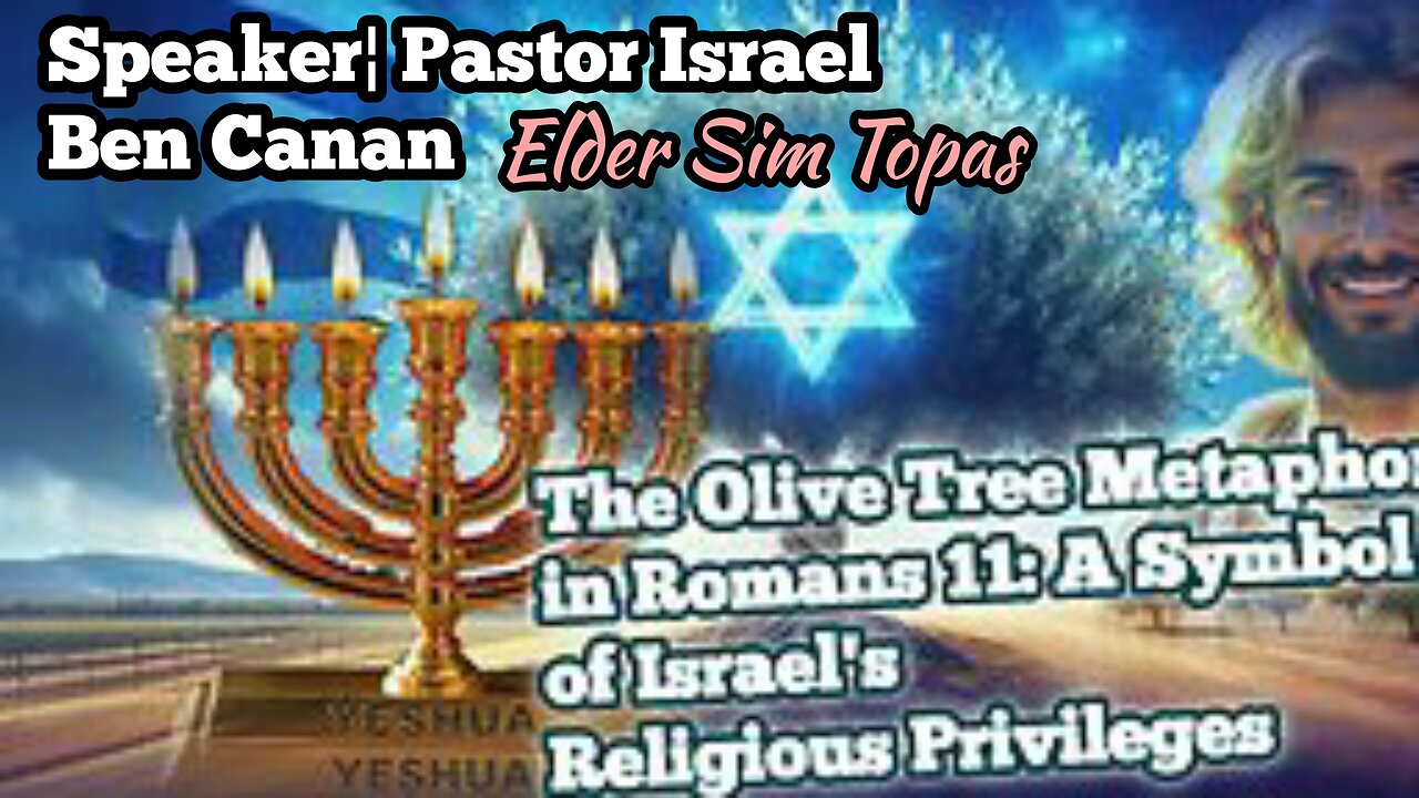 Olive Tree Message ¦ Speaker Pastor Israel