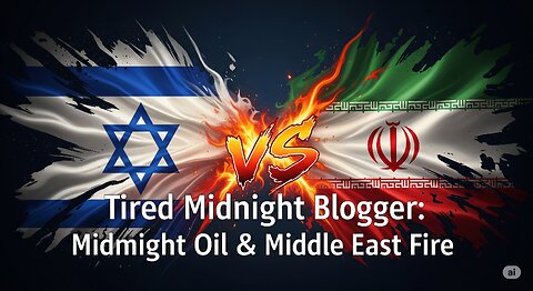 Midnight Oil & Middle East Fire: The Tired Midnight Blogger's Take on Israel V Iran