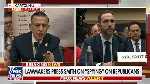 CHAOS erupts Rep. Issa confirms Jack Smith WITHHELD INFO from a judge when he spied on Republicans