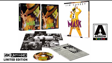 The Mask [Arrow Video 4K UHD Limited Edition] Jim Carrey