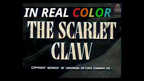 🕵️ Sherlock Holmes and the Scarlet Claw (1944) — 1080p — In Real Color