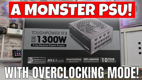 OVERCLOCKING PSU Thermaltake Toughpower TF1300 Dual 12v2x6 Titanium Monster
