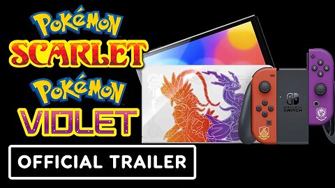 Nintendo Switch OLED Model - Pokemon Scarlet & Violet Edition - Official Tr