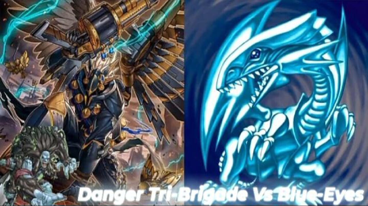 Yu-Gi-Oh! Duelingbook| Danger Tri-Brigade Deck Vs Blue-Eyes Deck