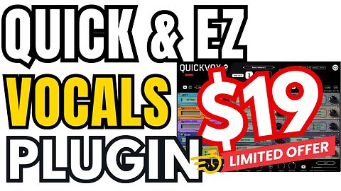 This $19 Vocal Plugin Just Replaced My Whole Vocal Chain! QuickVox QUICK LOOK United Plug-ins