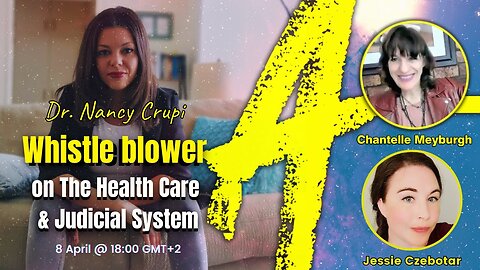 Dr. Nancy Crupi: Whistleblower on The Health Care & Judicial System with Jessie Czebotar (April 2025)