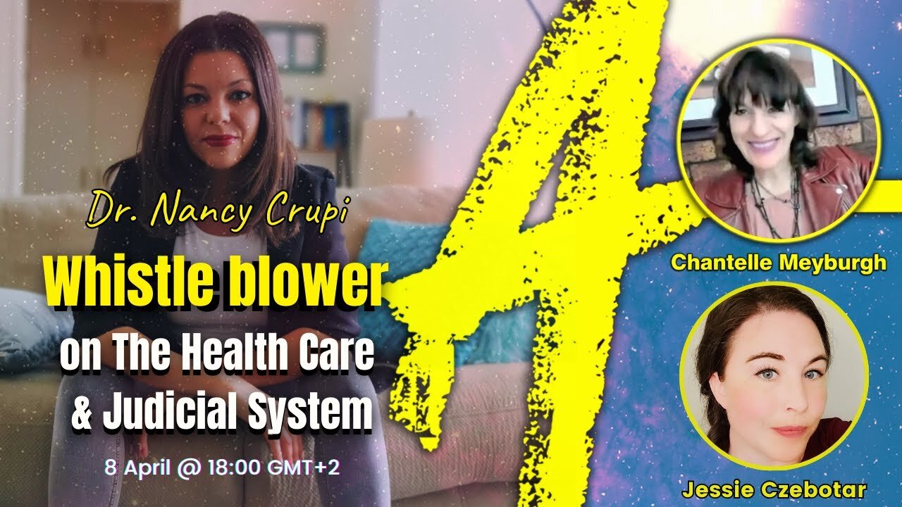 Dr. Nancy Crupi: Whistleblower on The Health Care & Judicial System with Jessie Czebotar (April 2025)