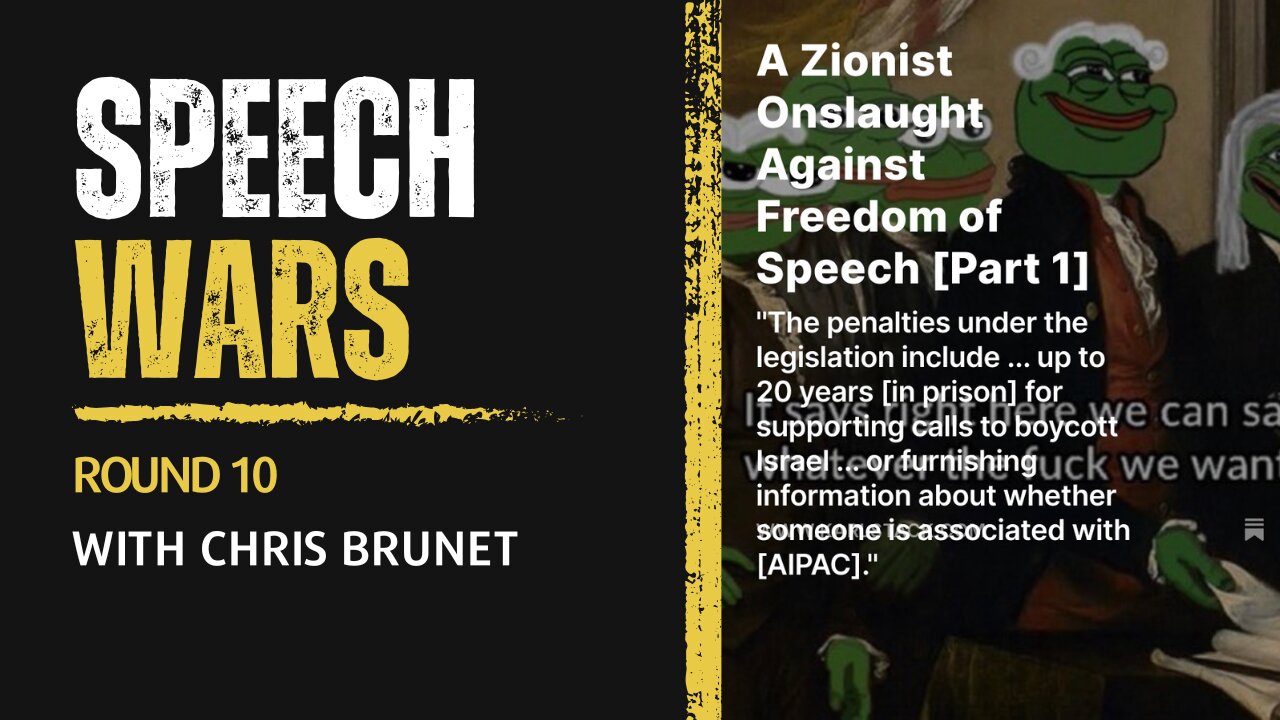 Speech Wars Round 10 with Chris Brunet | Previously Prohibited Episode 46