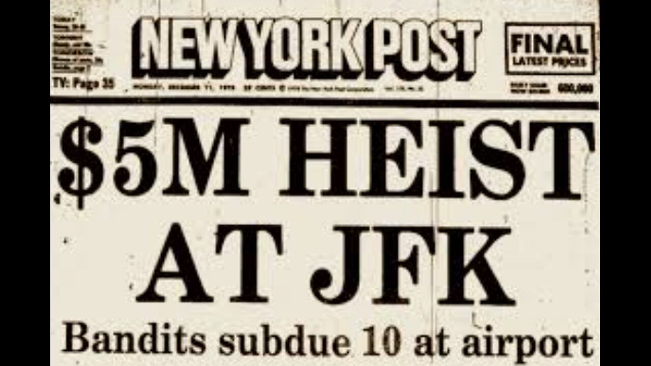The Lufthansa heist