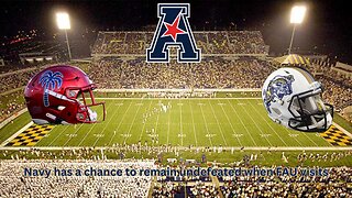 Navy is hosting FAU in a clash for Navy to stay undefeated
