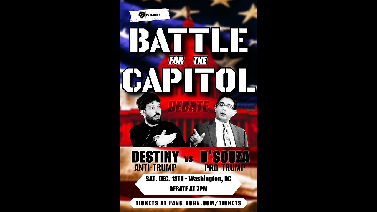 Destiny vs D'Souza | Battle For The Capitol - Official Trailer