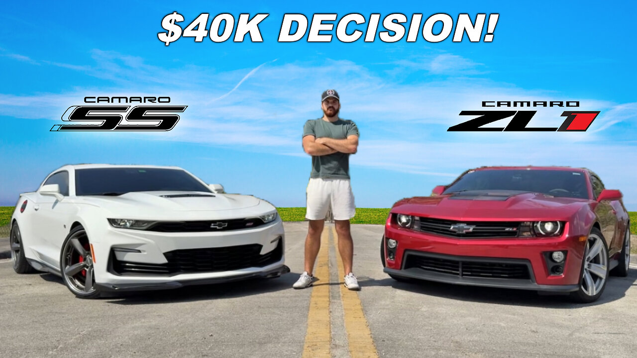 The $40K Camaro Question: 5th Gen ZL1 or 6th Gen SS? | Camaro Buyer's Guide