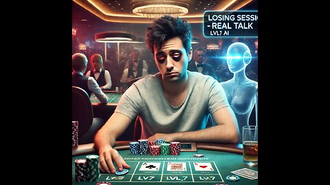 😵 Sleep-Deprived Baccarat Player MAKES MISTAKES with LVL7_AI! | Real Talk on Losing Sessions 😬