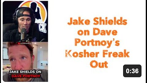 Jake Shields on Dave Portnoy’s Kosher Freak Out