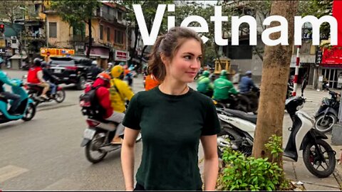 Vietnam VLOG: Exploring Hanoi, Street Food, Hạ Long Bay, Hidden Cafes, Train Street, & bein' silly