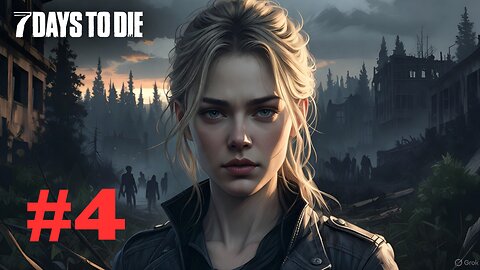7 Days to Die Ep. 4: Day 16 - Day 21 Questing & Steel Grind! (Twitch Archive)