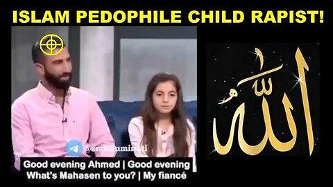 Innocent Defenseless Muslim Children Forced to Marry Pedophile Muslim Grown Men!