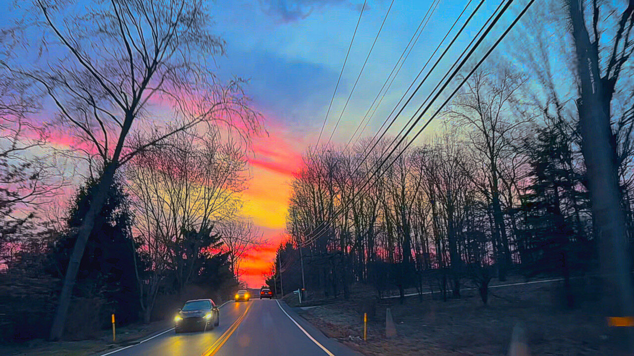 Incredibly Vibrant Sunset