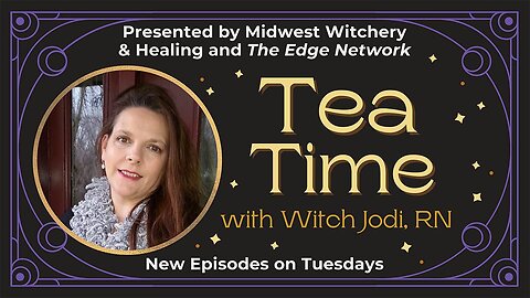 LIVE from Hawaii... it's Tea Time with Witch Jodi!