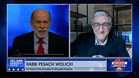 With Rabbi Pesach Wolicki, Juliana Tamarazi & Captain James Fanell