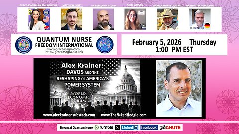 Alex Krainer - DAVOS and the RESHAPING of AMERICA’s POWER SYSTEM