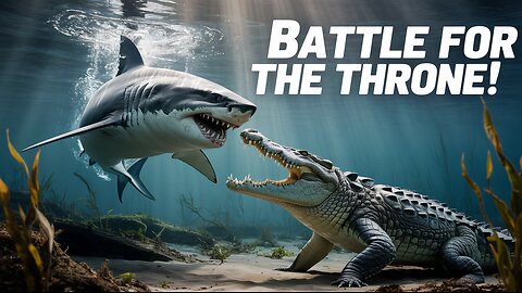 Shark vs Crocodile – Who Rules the Water?