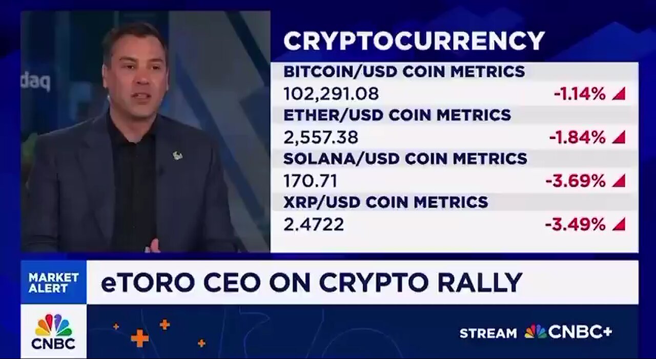 📢 eToro CEO claims “nobody doubts that crypto