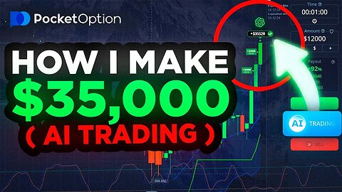 $50 TO $35,000 WITH AI TRADING BOT ON POCKET OPTION | POCKET OPTION BOT | BINARY OPTION STRATEGY