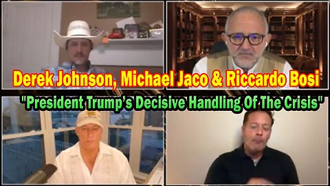 Derek Johnson, Michael Jaco & Riccardo Bosi 6.27.25: The Geopolitical Shifts, Q Save Israel For Last