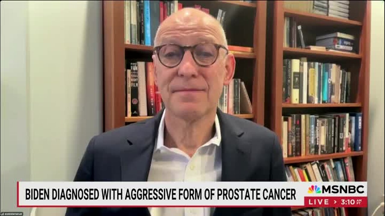 Dr. Zeke Emanuel: ‘There Is No Disagreement’ Biden Had Prostate Cancer While He Was President