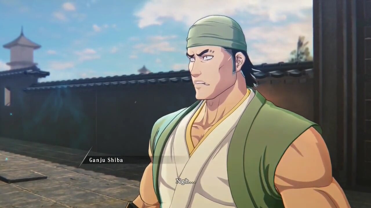 ganju shiba all dialogue/cutscenes/secret story BLEACH Rebirth of Souls