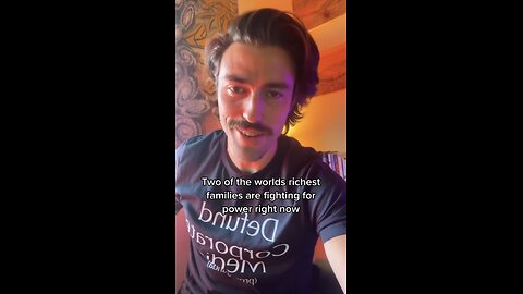 Ian Carroll ~ Two of the worlds richest families are fighting for briuts( power right now