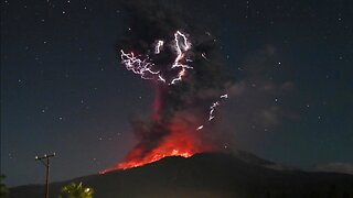 Lewotobi Volcano Explodes With Volcanic Lighting To 45,000ft - Global Temperatures Rapidly Dropping