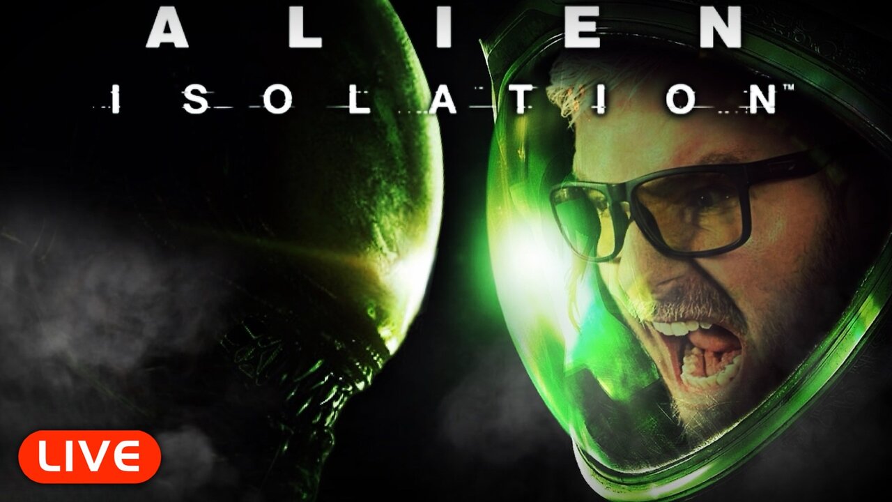 🔴LIVE - ALIEN ISOLATION + HEART RATE MONITOR + JUMP SCARE COUNTER