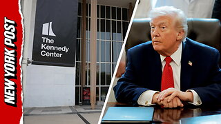 Trump questioned on 'Trump-Kennedy Center' rebrand: 'We saved the building'