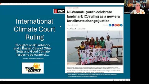 Title: International Court of Justice Ruling on Climate: Tactic to Incite Fear