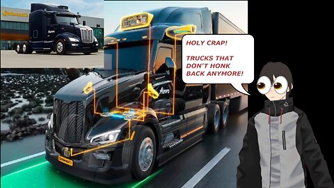 VTUBER Reacts to Driverless Trucks and Potential issues of it (VOD)