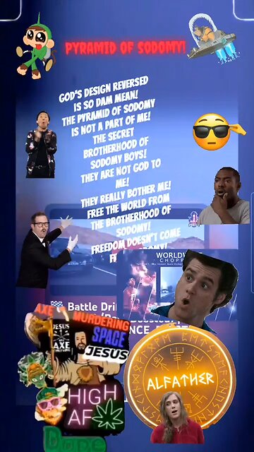 Pyramid of Sodomy! #freemasonry